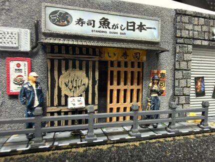 🏮 Japanese Street Miniature Diorama